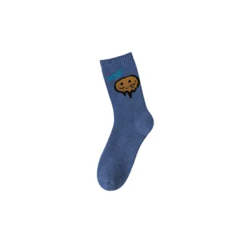 Fashionable Warming Polyester Mid Calf Sock