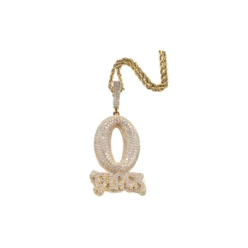 Hip Hop Letter Necklace