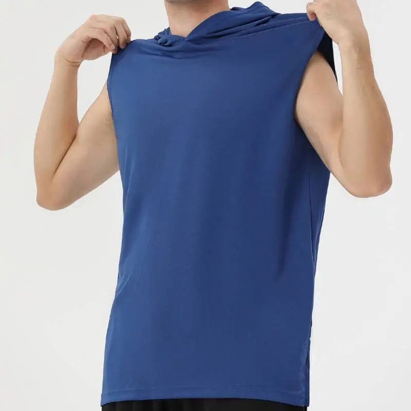 Sports Breathable Blended Synthetic Fabrics Vest-10