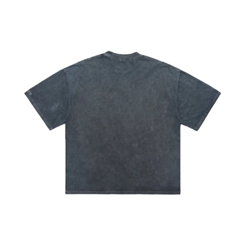 Simple Letter Print T Shirt-1