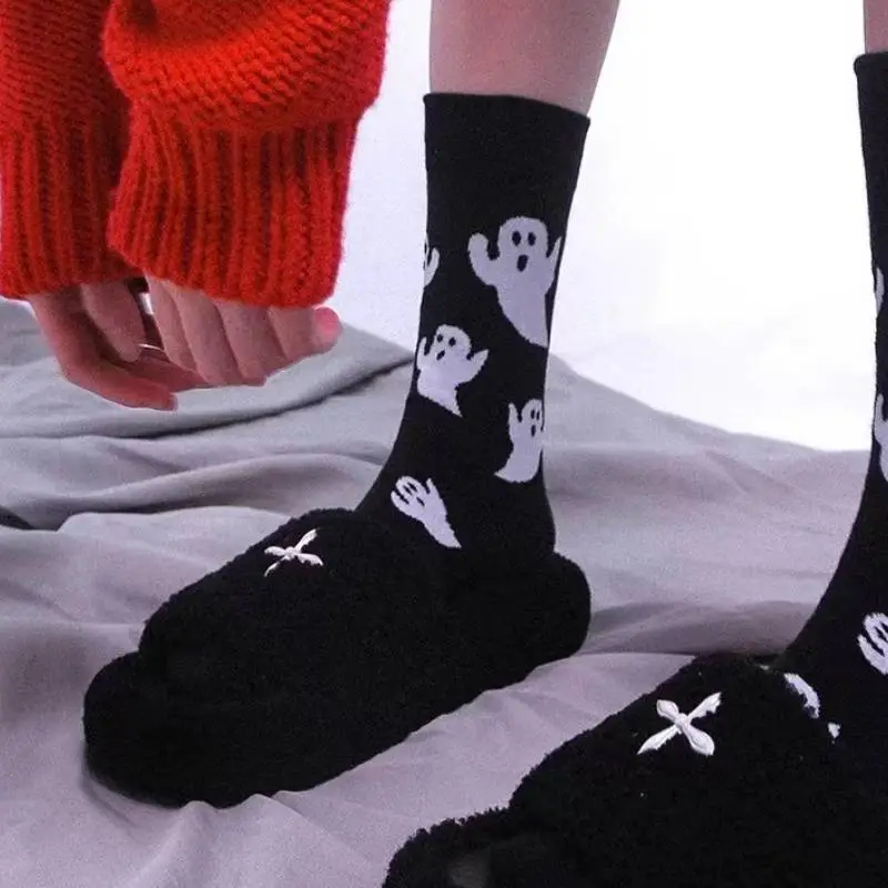 Fashionable Casual Polyester Mid Calf Sock-1
