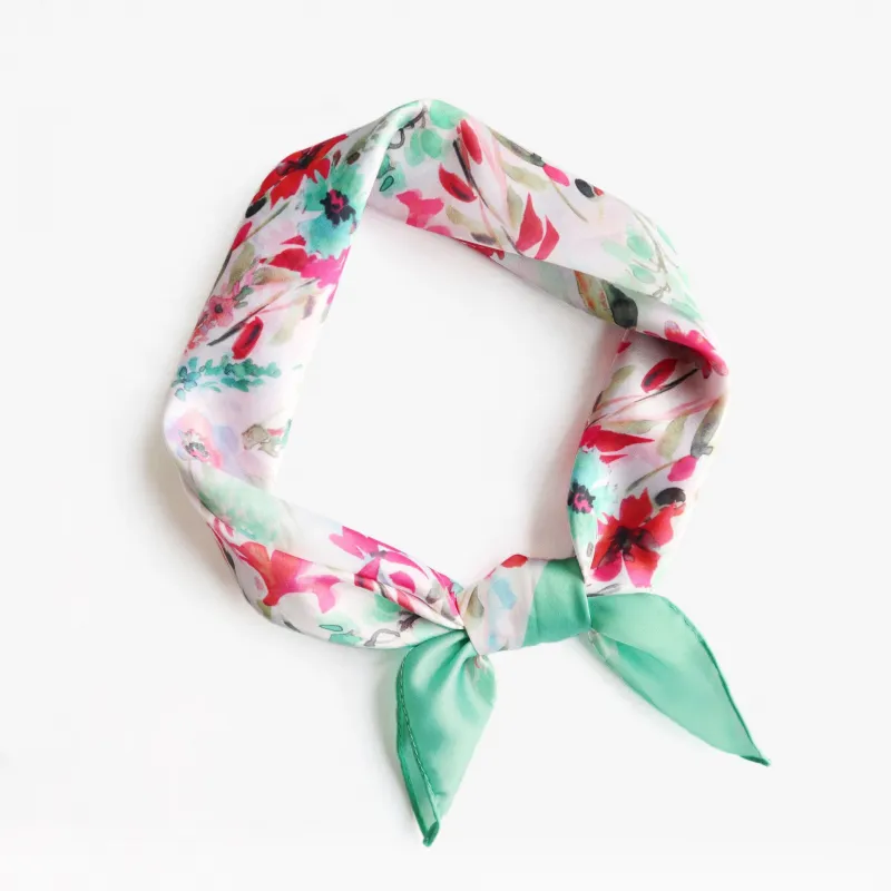 Basics Fashionable Silk Scarf-1