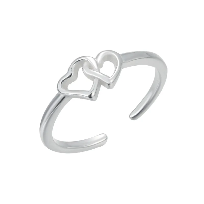 Fashionable Heart Ring Women