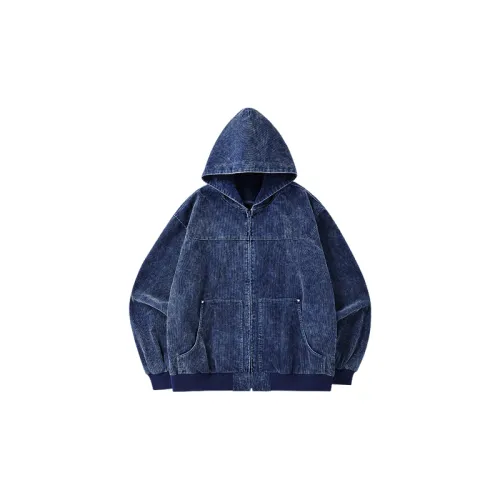 Palm Angels monogram-pattern hooded jacket