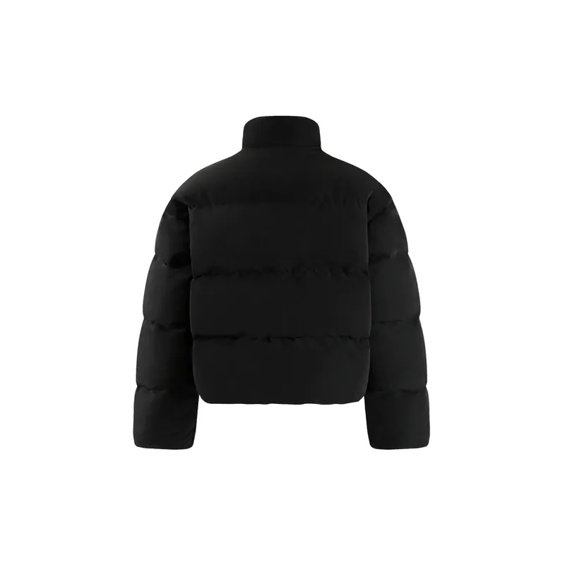 Casual Plain Polyester Quilted Jacket-1