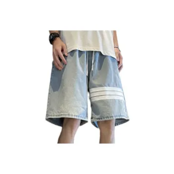 Casual Five Point Denim Shorts