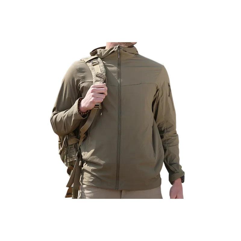 Casual Breathable Nylon Outdoor Jacket-7