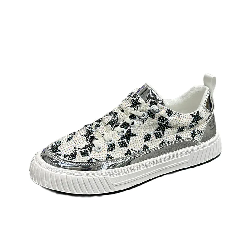 Full Diamond Printed Shine on Shoes-4
