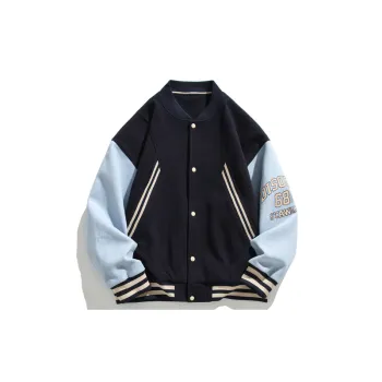 New Street Fashion Brand Hand Sleeve Color block Fashionable Jacket