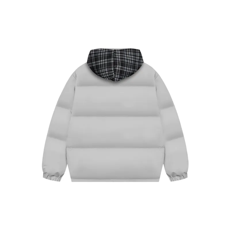 Loose Warming Blended Synthetic Fabrics Quilted Jacket-7