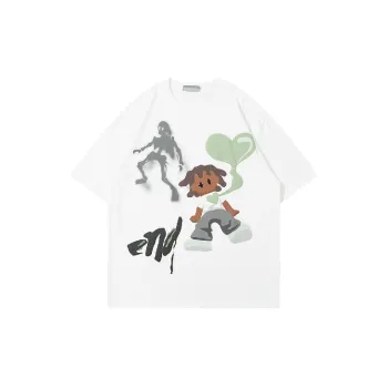 Street Fashionable 100% Cotton T Shirt