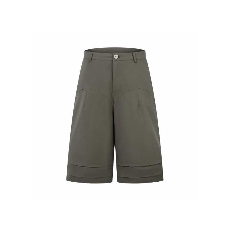 Street Simple Cotton Casual Shorts-2