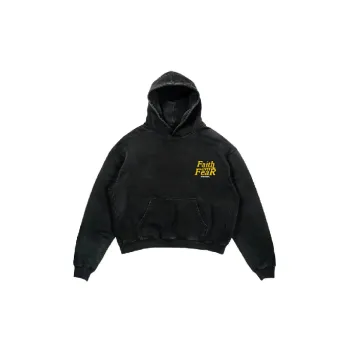 Retro Plain Healthy Fabric Hoodie