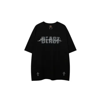 Basics Random Print 100% Cotton T Shirt