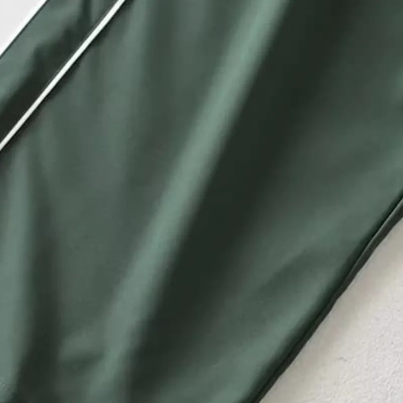 Fashionable Basics Polyester Casual Pants Women-3