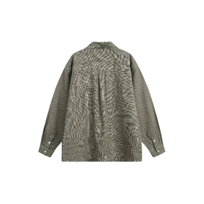 Fashionable Loose Combed Cotton Shirt-5