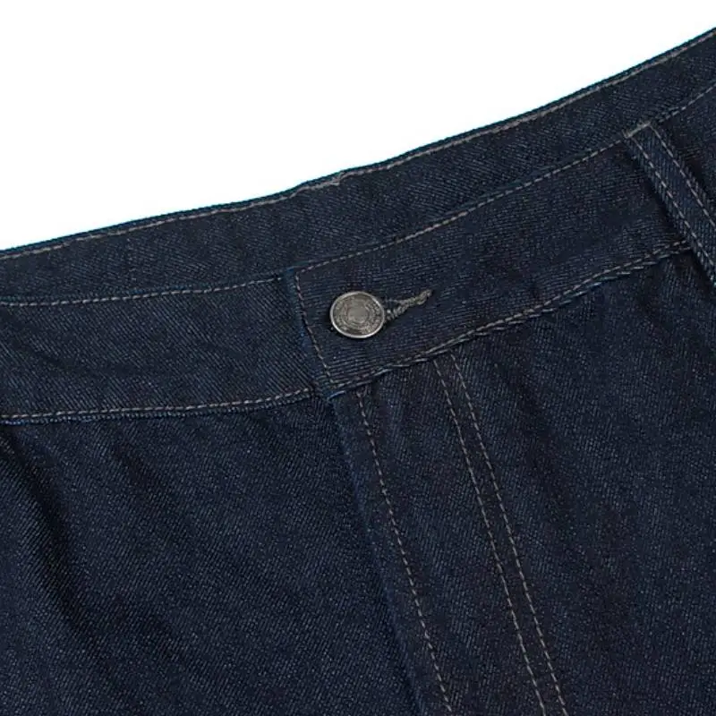 Retro Loose Straight Leg Jeans-2