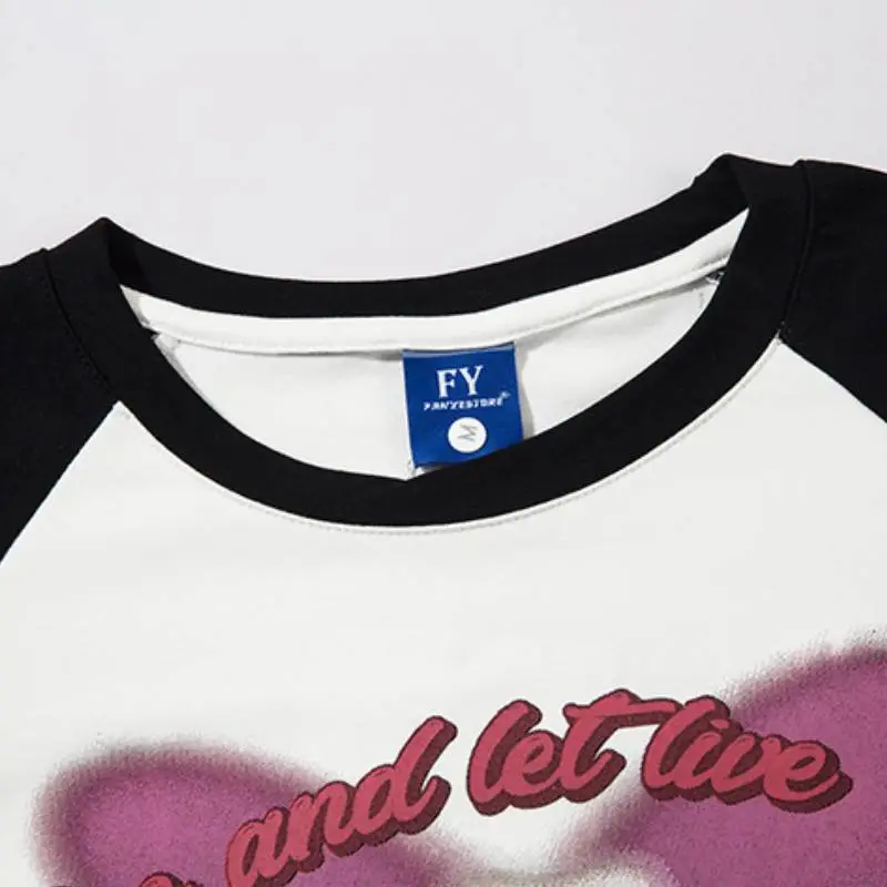 Cute Long Sleeve Cotton T Shirt Women-6