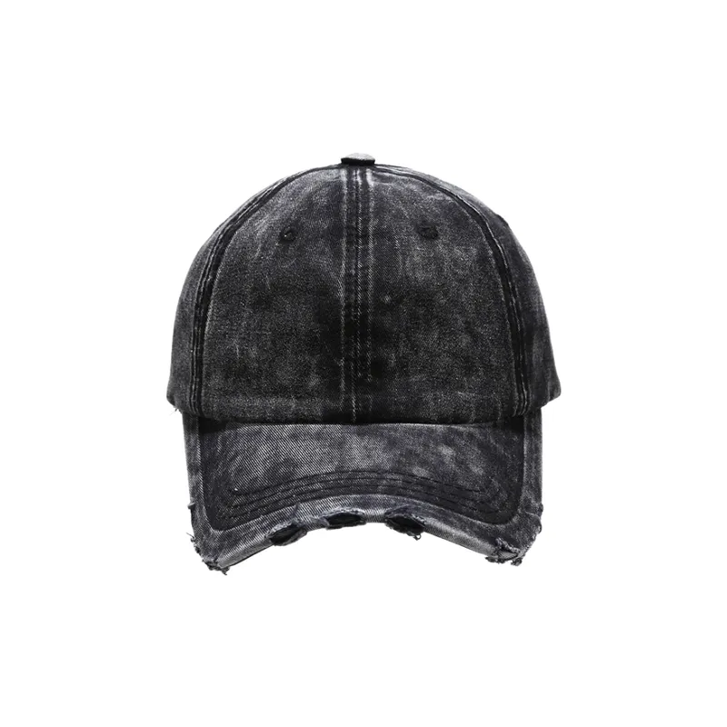 Washed Baseball Cap Curved Eaves-4