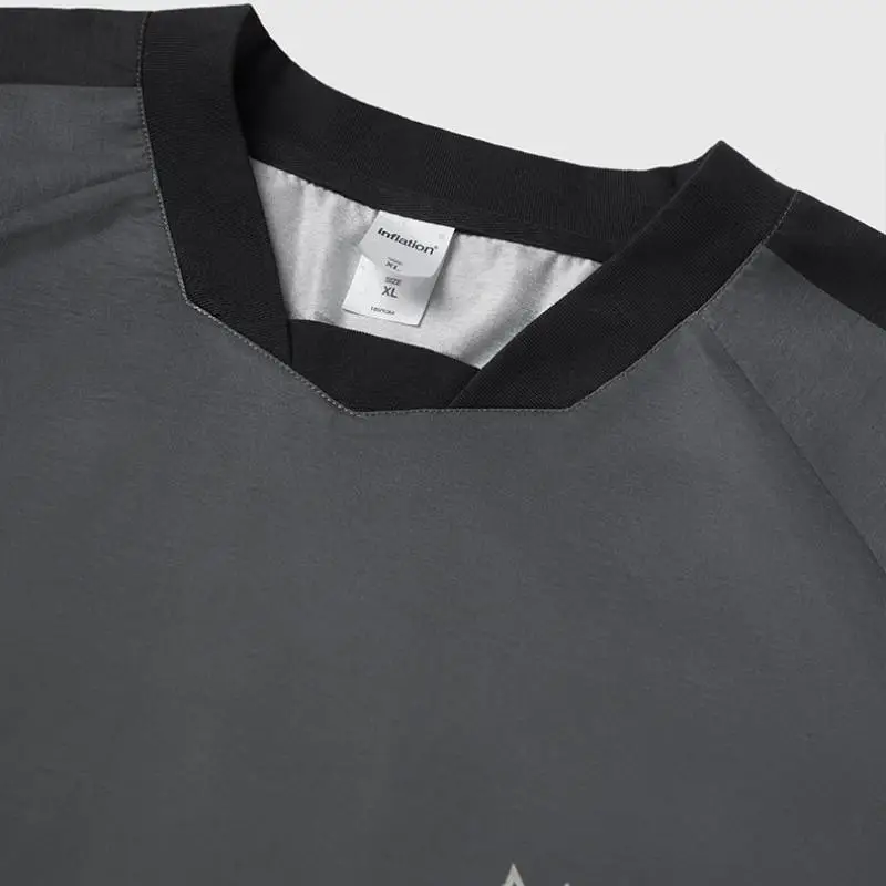 Fashionable Loose Long Sleeve T Shirt-4