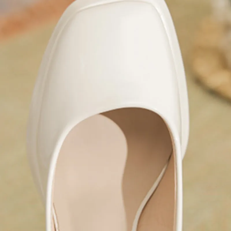 Simple Sequins High Heels-2