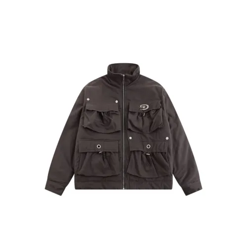 High Street Sense Design Multi Pocket Hardware Jacket