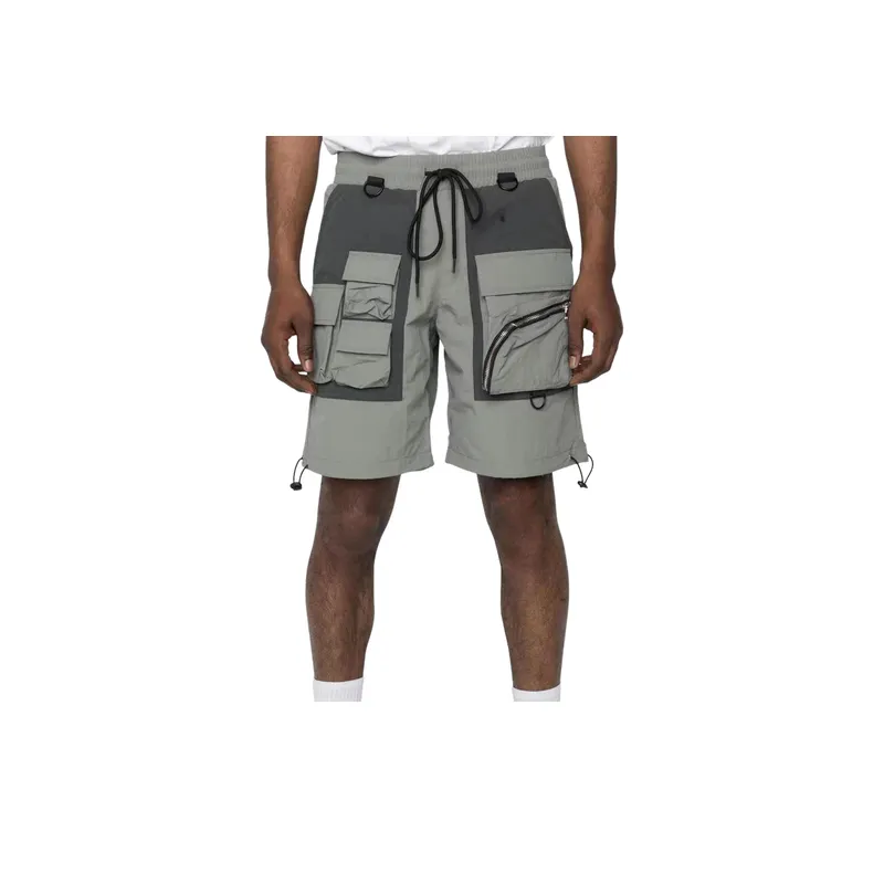 Multi Pocket Loose Casual Shorts-4