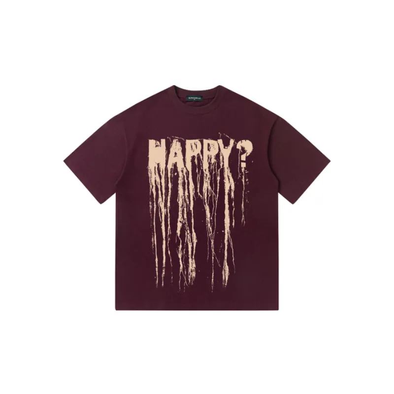 Loose Straight Hip Hop T Shirt-6