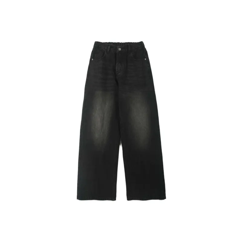 Simple Loose Jeans-7