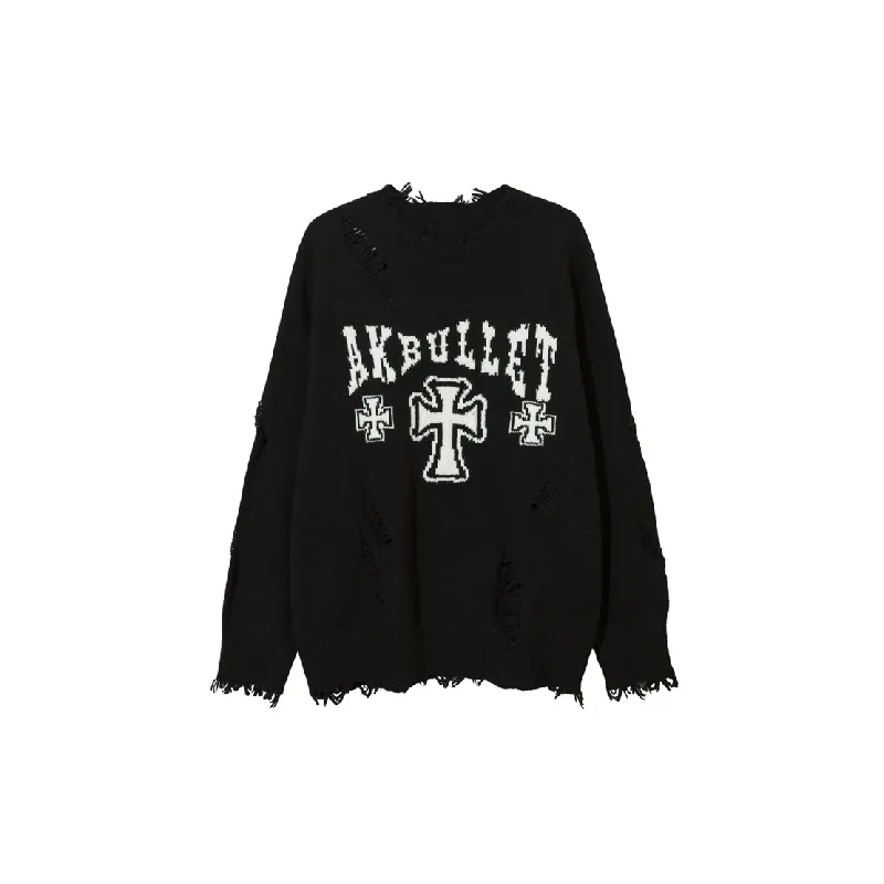 Fashionable Long Sleeve Sweater-2