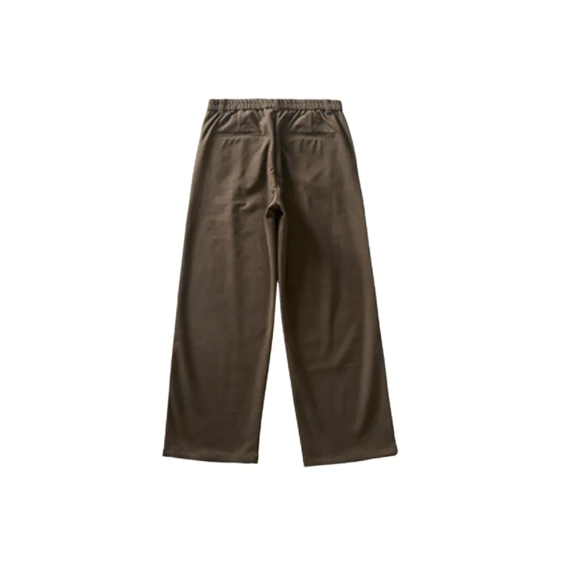 Simple Casual Blended Synthetic Fabrics Casual Pants-1