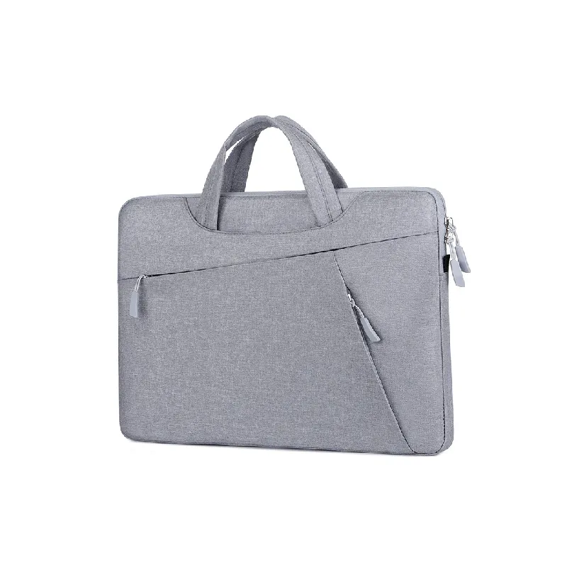 Simple Plain Briefcase Unisex-2