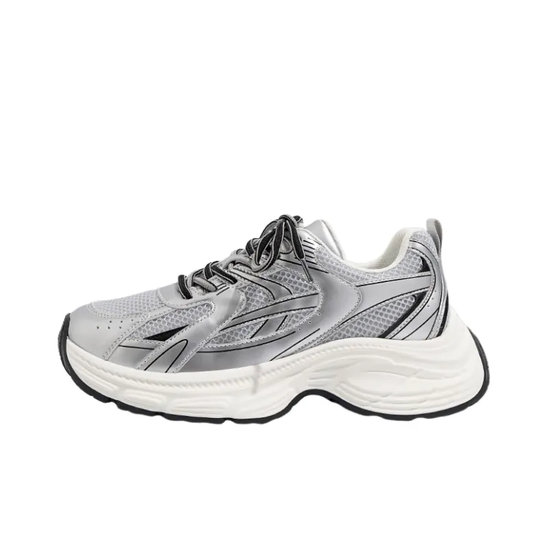 Retro Breathable Chunky Sneakers-0