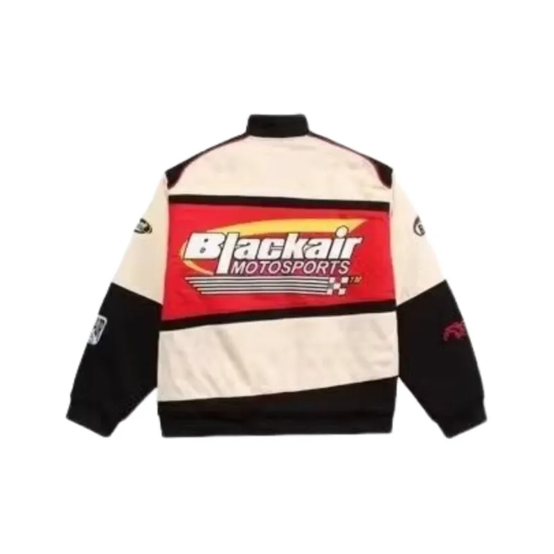 Hip Hop Embroidered High Street Jacket-1