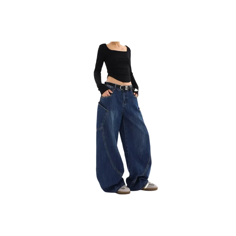Funky Loose Jeans Women-3