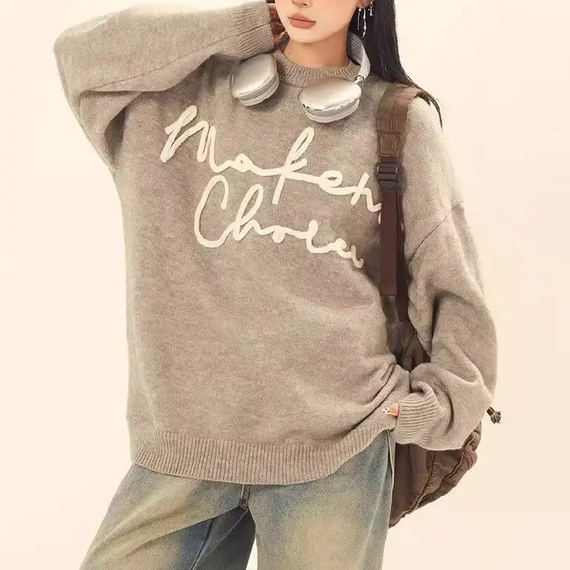 Casual Sporty Cotton Blended Fabric Sweater-7