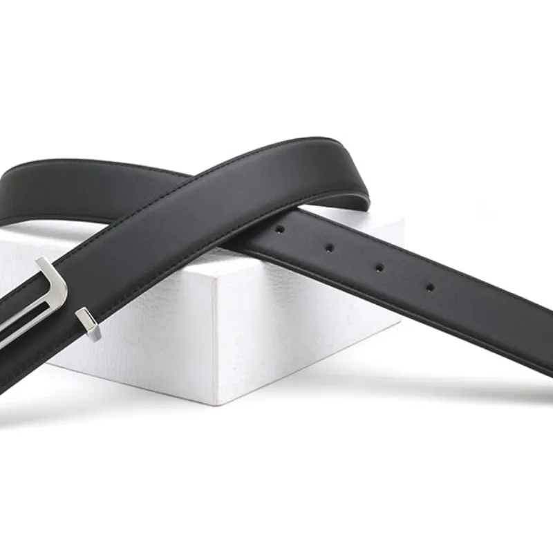 Business Casual Leather Belt-3