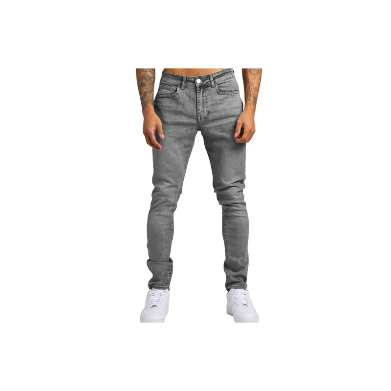 Simple Regular Jeans-2