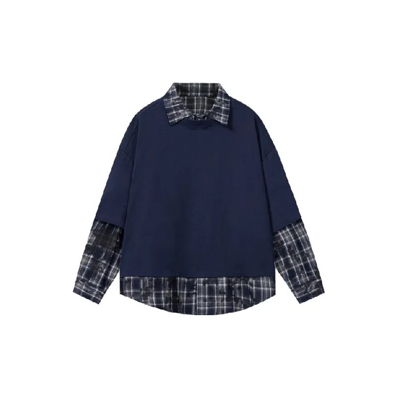 Trendy Loose 100% Cotton Sweatshirt-0