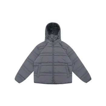 Sporty Warming White Duck Down Jacket