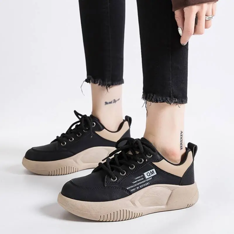 Basics Simple Platform Shoes-8