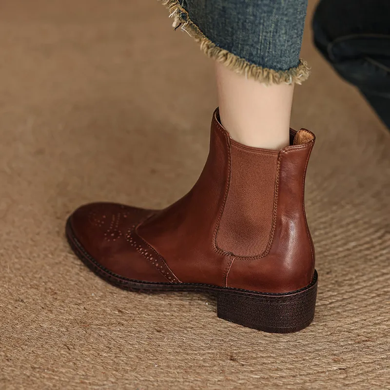 Retro Simple Chelsea Boot-2