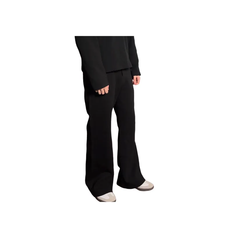 Casual Loose Knit Sweatpants-3