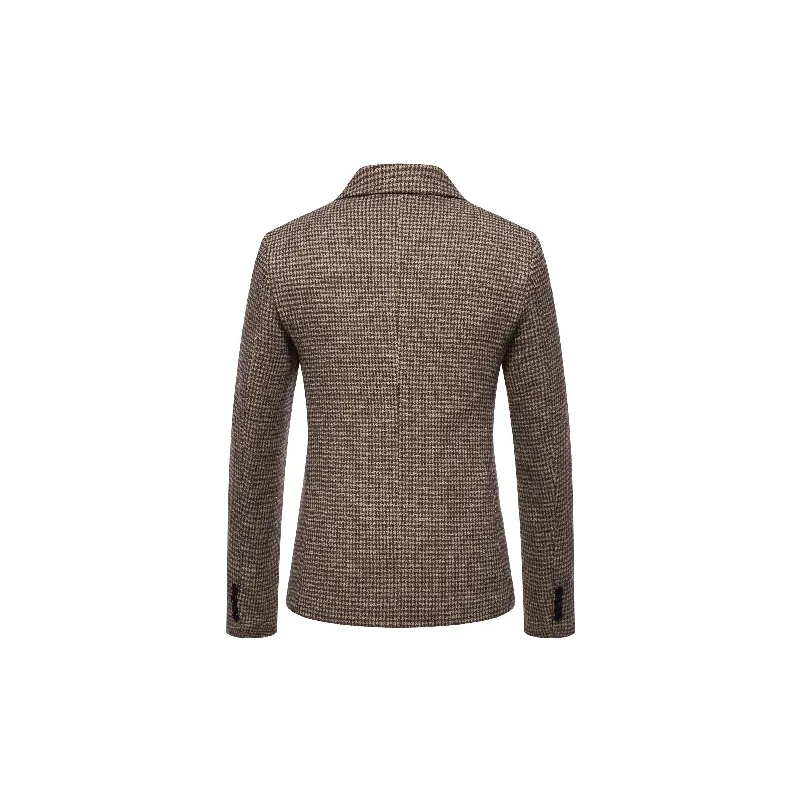Casual Fashionable Woolen Fabric Business Suit-1
