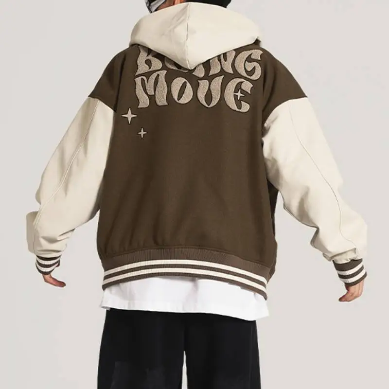 Street Loose Polyester Jacket-9