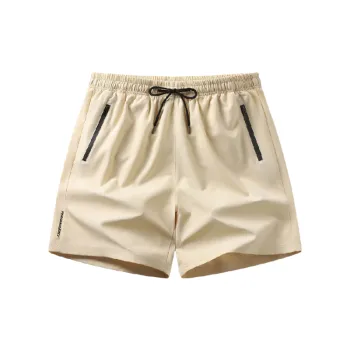 Casual Breathable Blended Synthetic Fabrics Sports Shorts