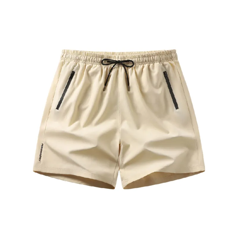 Casual Breathable Blended Synthetic Fabrics Sports Shorts-9