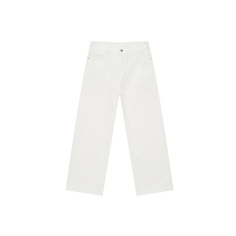 Basics Straight Leg Jeans-1