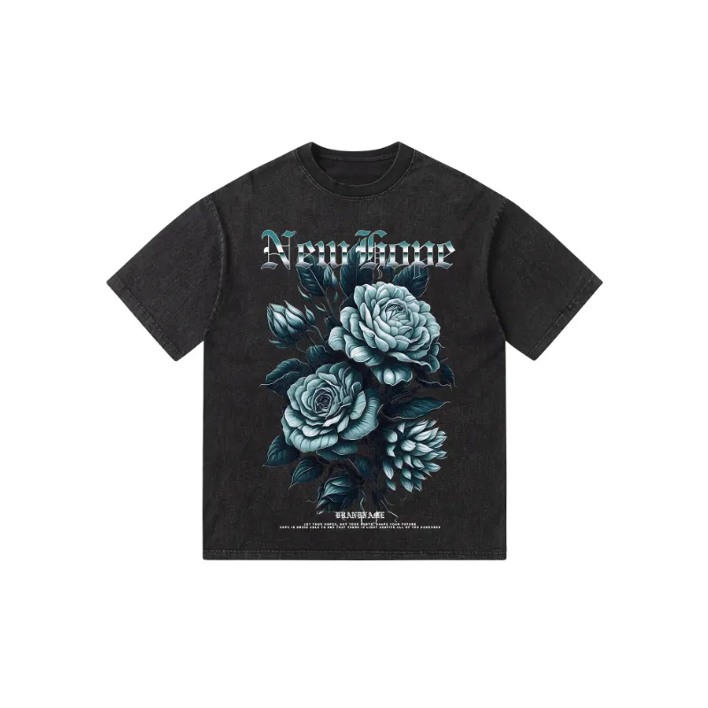 Retro Fashion Casual T shirt-0