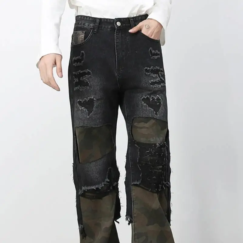 Simple Ripped Jeans-8